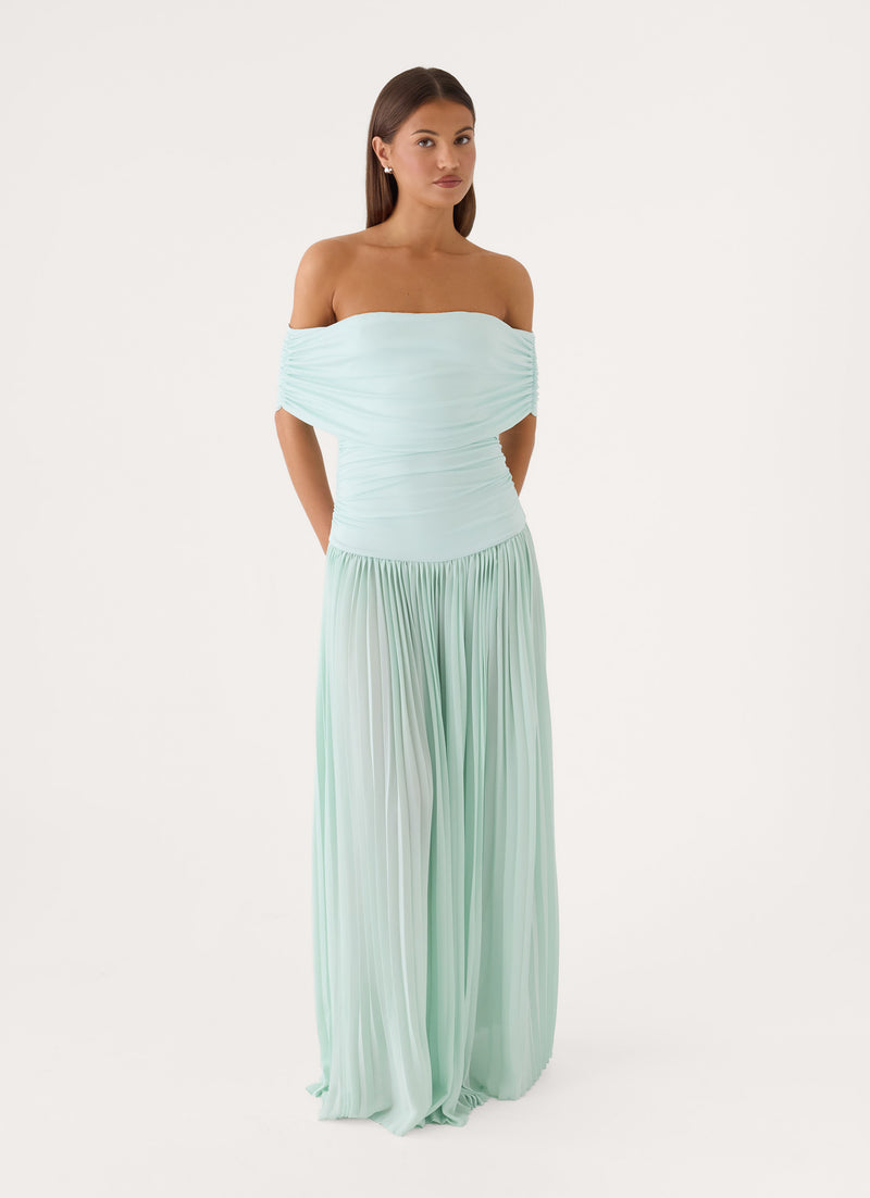Harvest Sky Maxi Dress - Mint