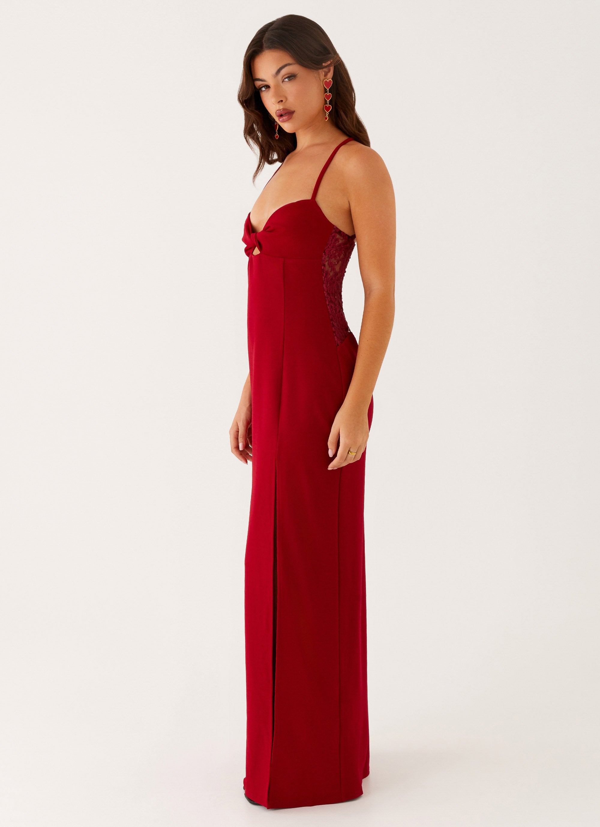 Heartbreaker Maxi Dress - Deep Red Peppermayo Heartbreaker Maxi Dress - Deep Red Peppermayo