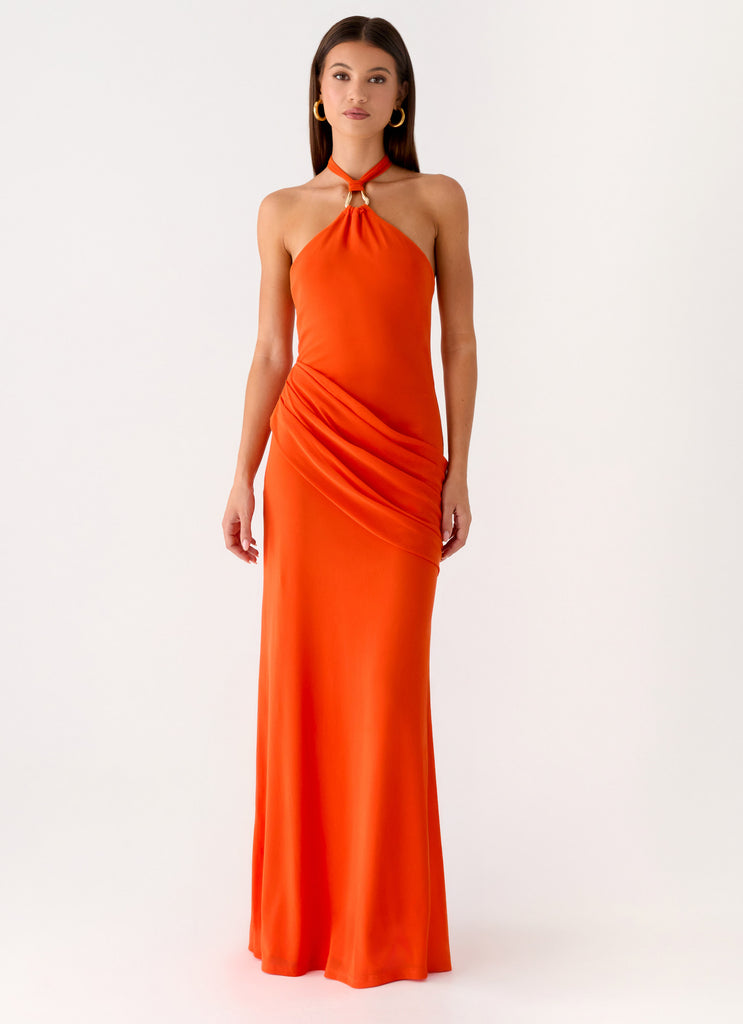 Henrietta Maxi Dress - Orange