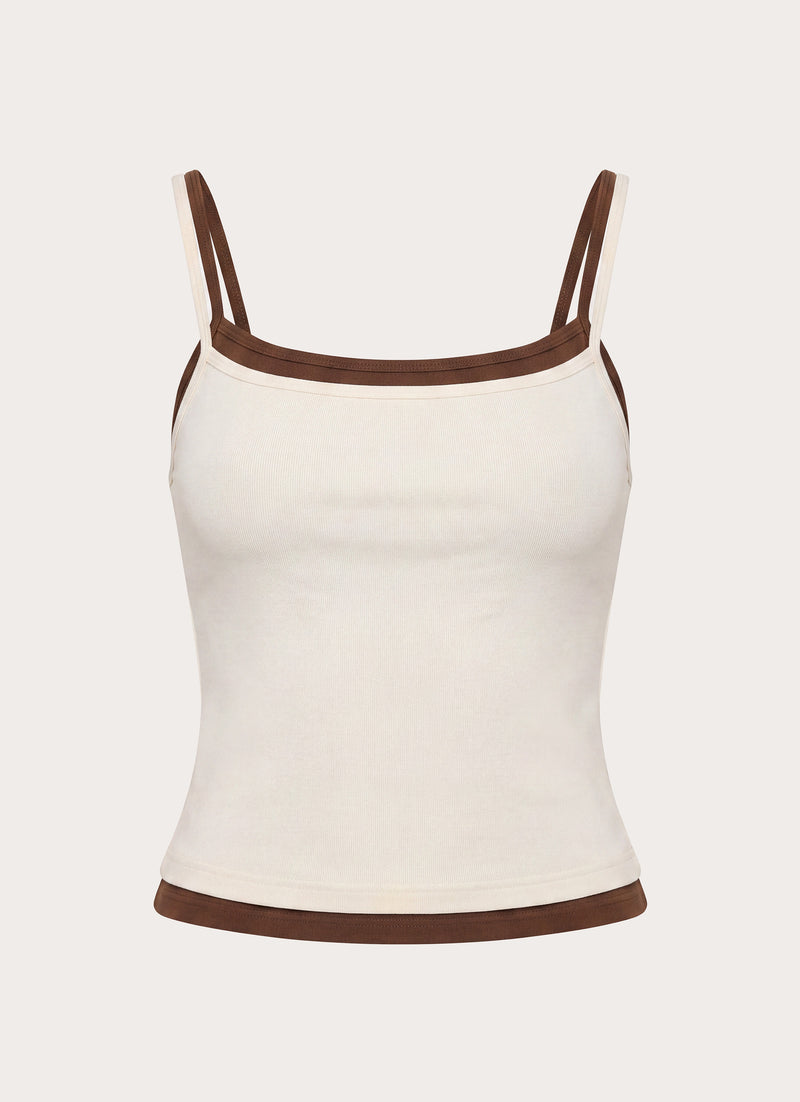 Hollywood Baby Tank Top - Cream