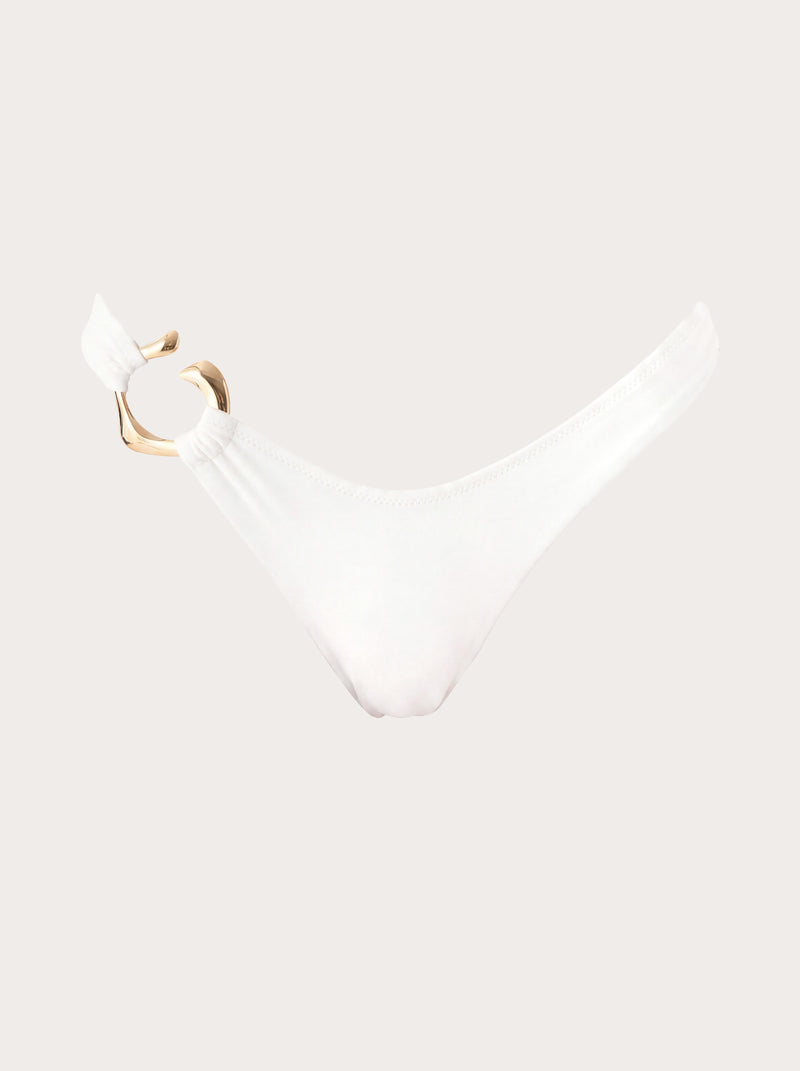 House Party Bikini Bottoms - White