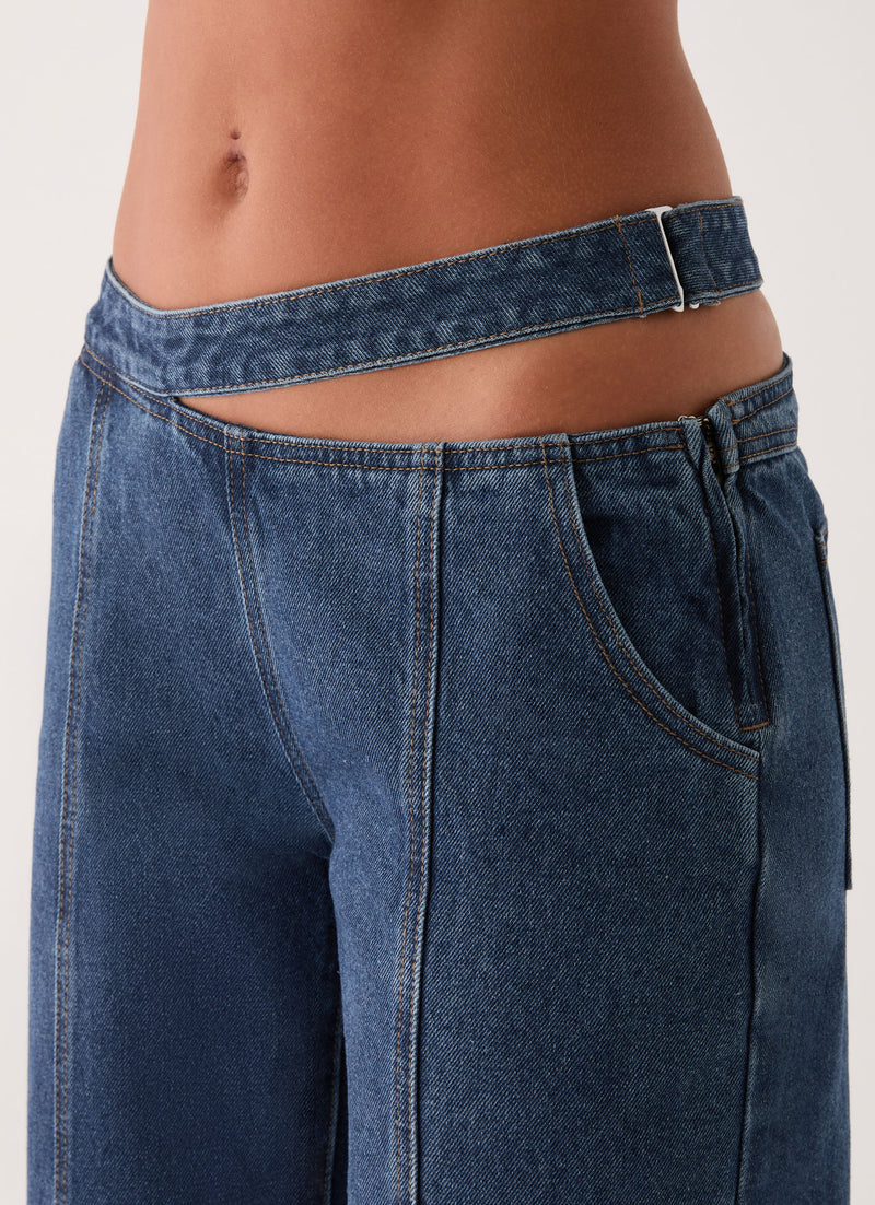 Hugh Denim Jeans - Dark Indigo