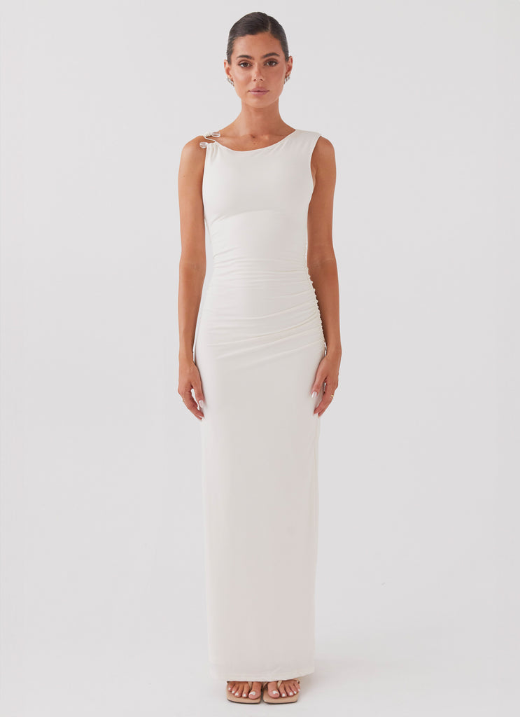 Peppermayo Exclusive In Bloom Maxi Dress - Ivory - View 3 | Shop Formal Dress