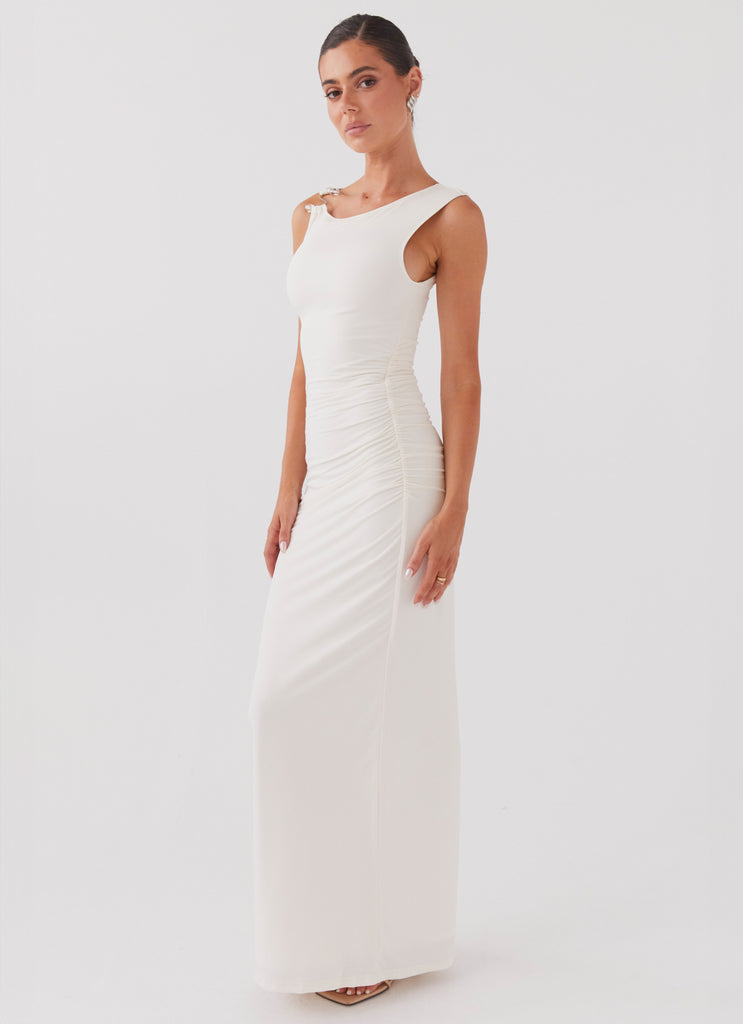 Peppermayo Exclusive In Bloom Maxi Dress - Ivory - View 4 | Shop Formal Dress