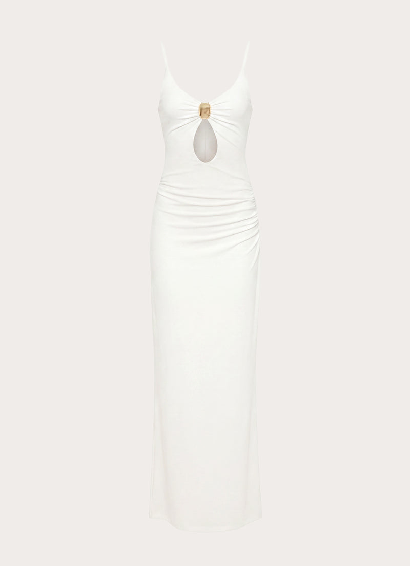 Inez Maxi Dress - White
