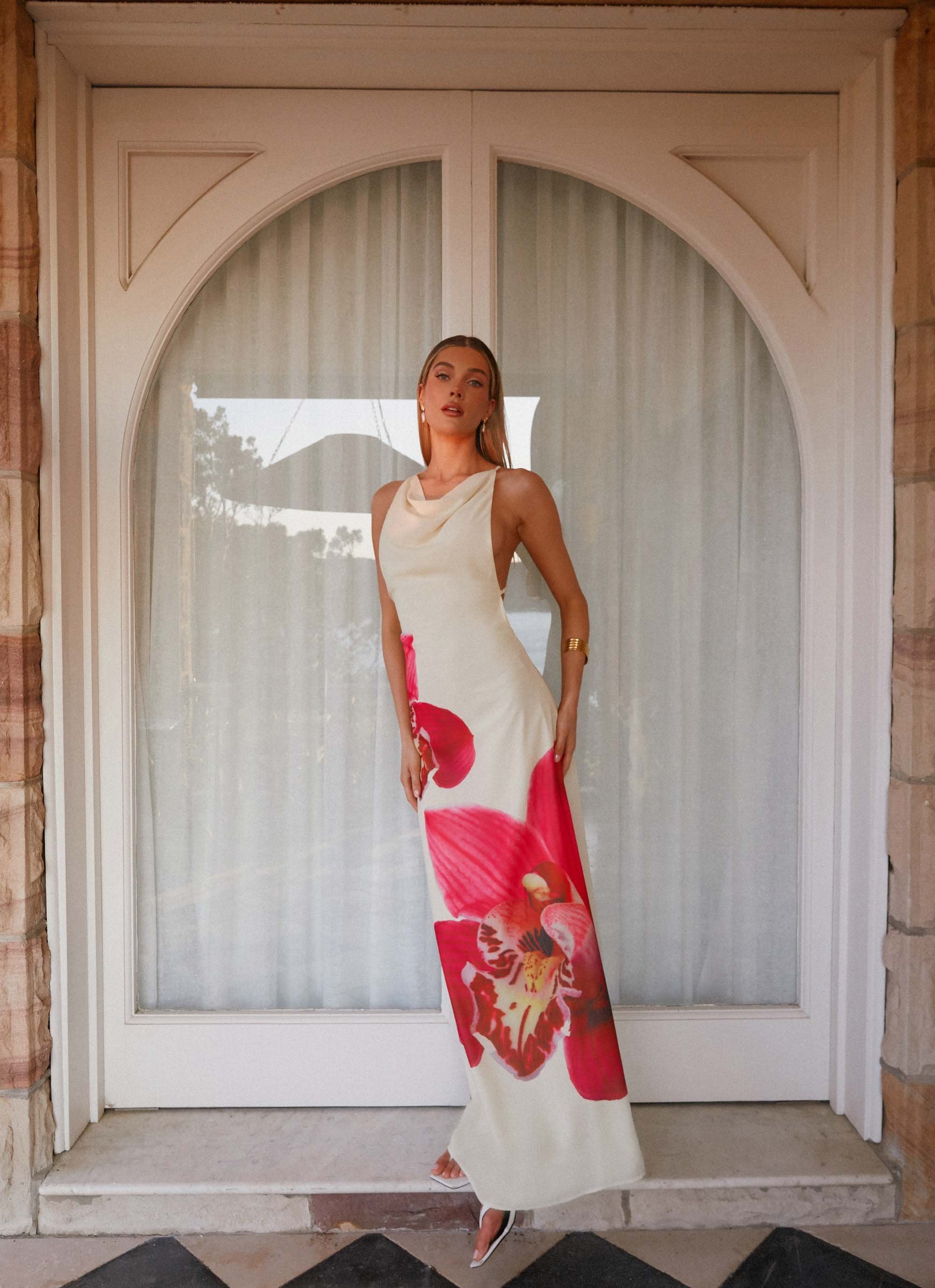 Island Girl Maxi Dress Yellow – Peppermayo