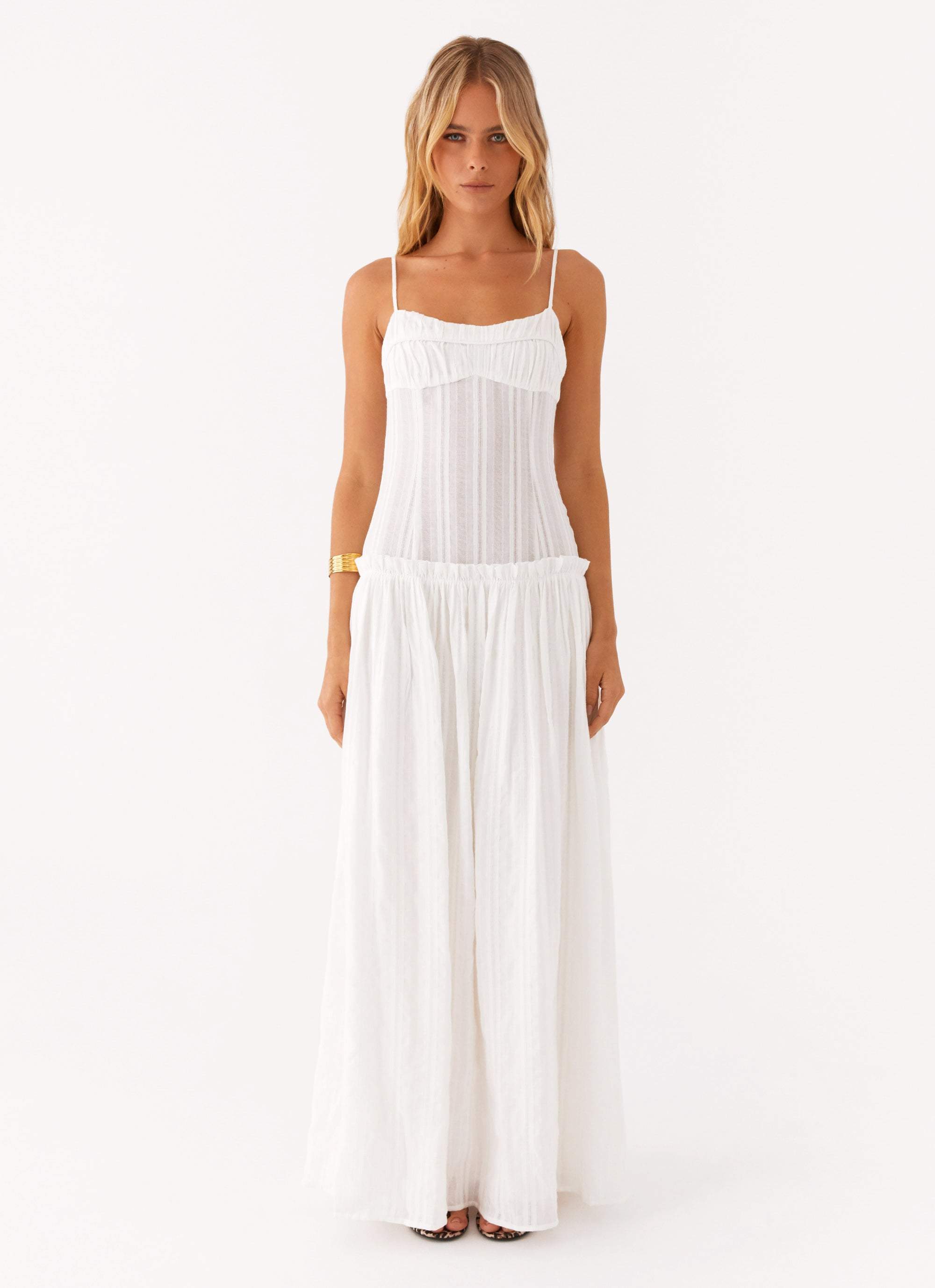 Jacinda Drop Waist Maxi Dress