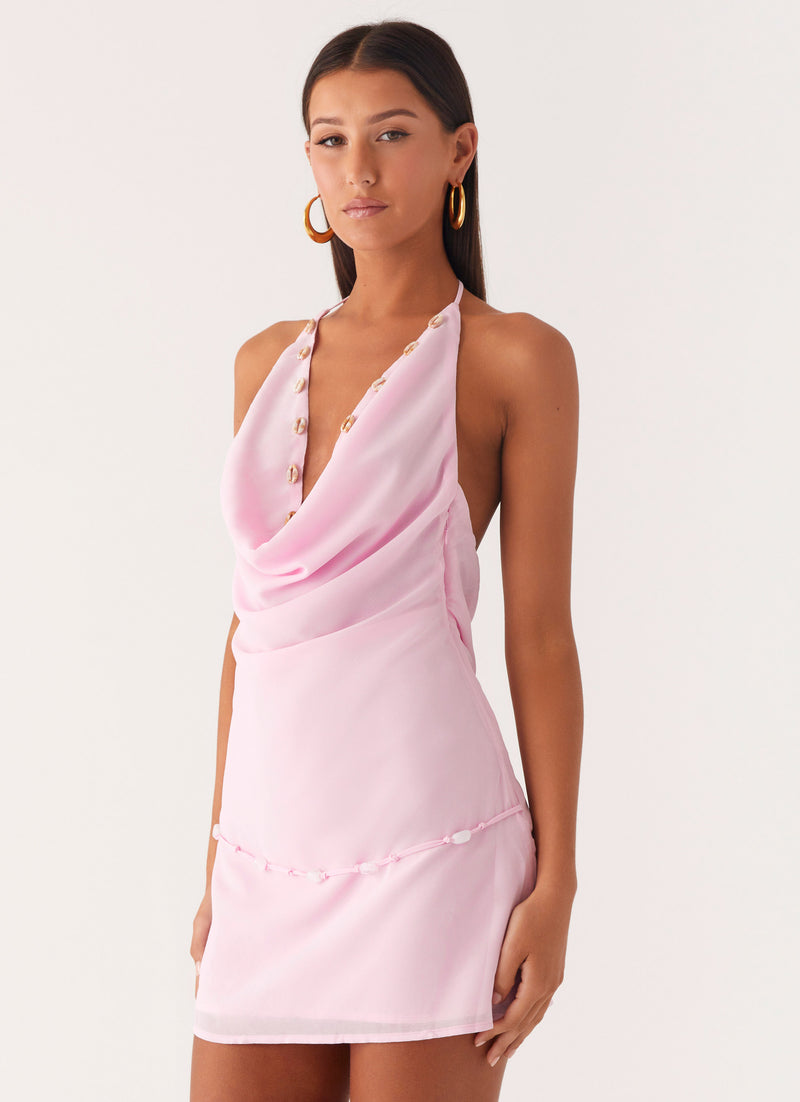 Just for Love Mini Dress - Baby Pink