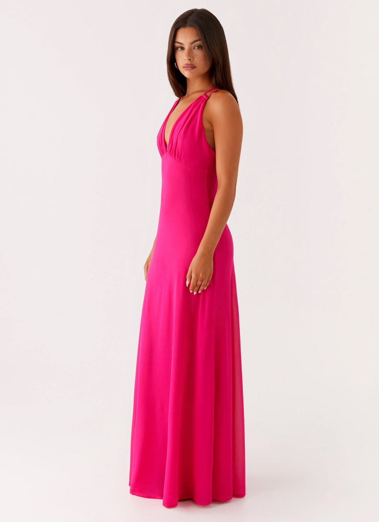 Collective Swimwear - Peppermayo Exclusive Kacia Maxi Dress - Fuchsia third image