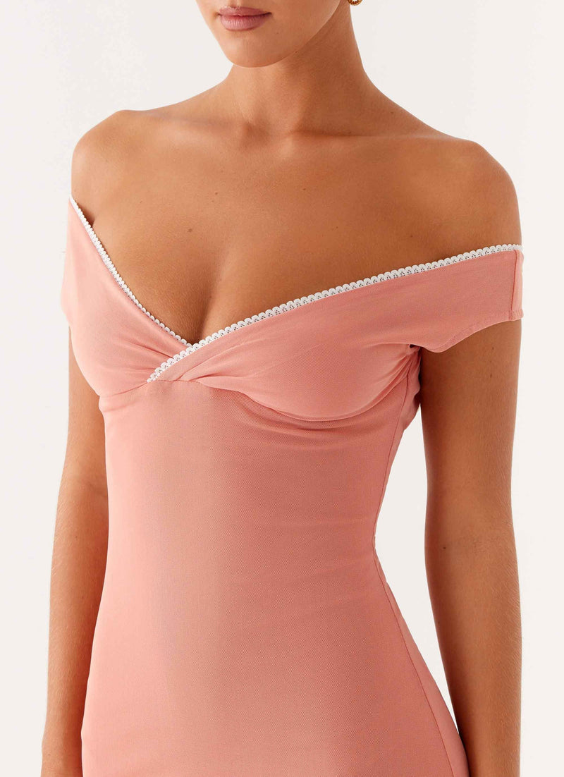 Katiya Maxi Dress - Peach