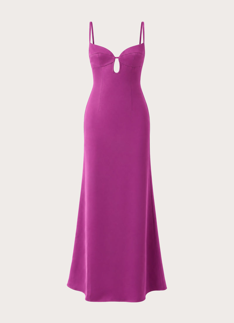 Kindall Maxi Dress - Plum