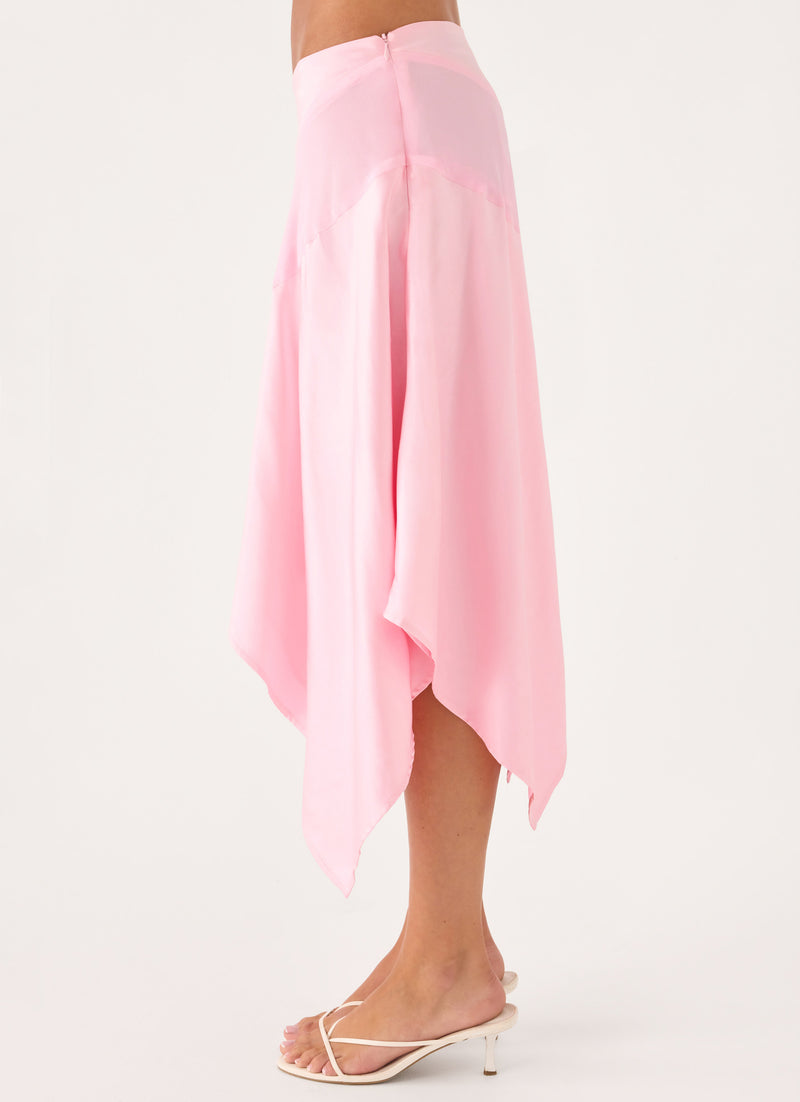 Klose Midi Skirt - Pink