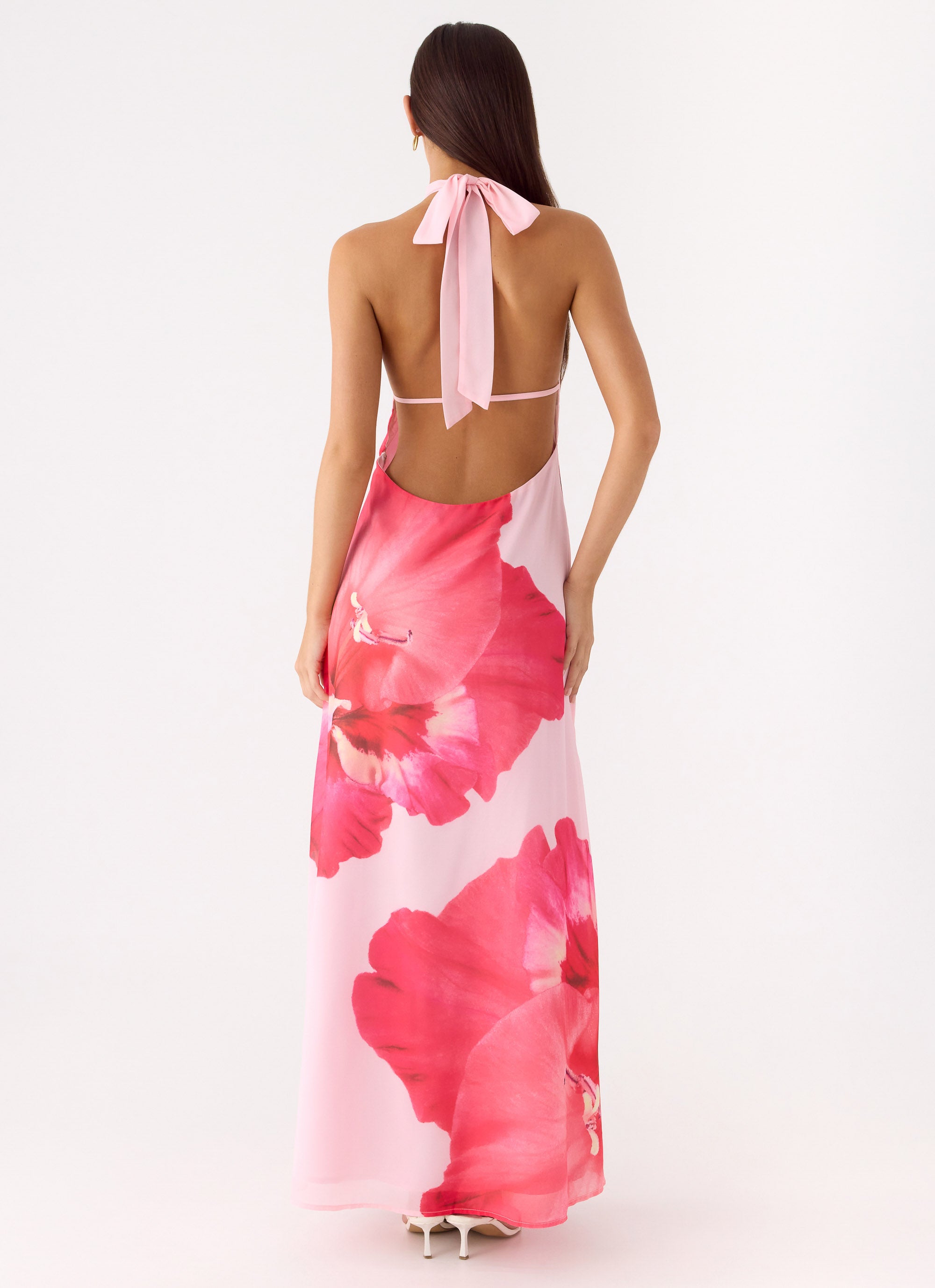 Len Maxi Dress - Pink Floral Spritz Peppermayo Len Maxi Dress - Pink Floral Spritz Peppermayo