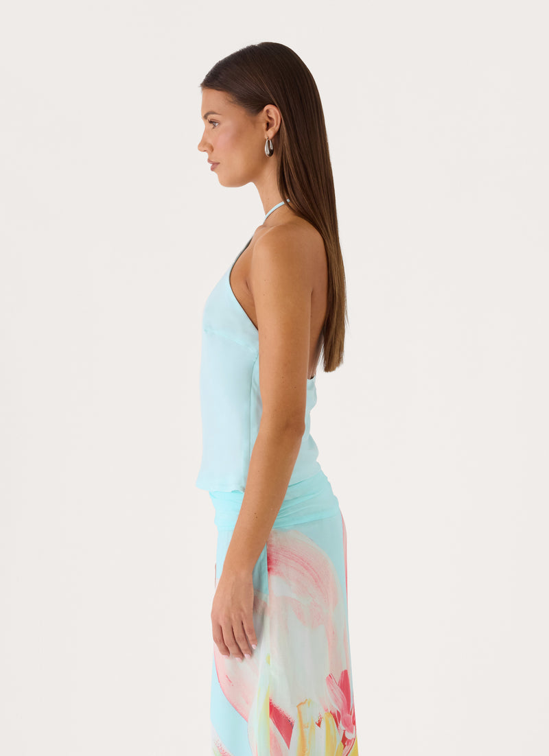 Linus Halter Top - Mint