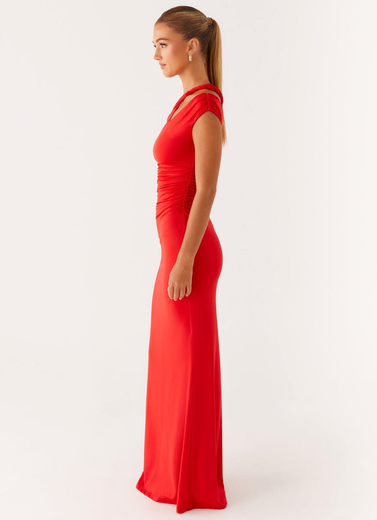 Peppermayo Exclusive Lopez Maxi Dress - Tangerine - Image 4