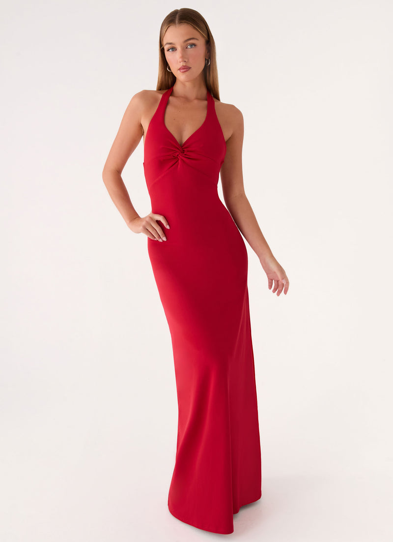 Loverboy Maxi Dress - Deep Red