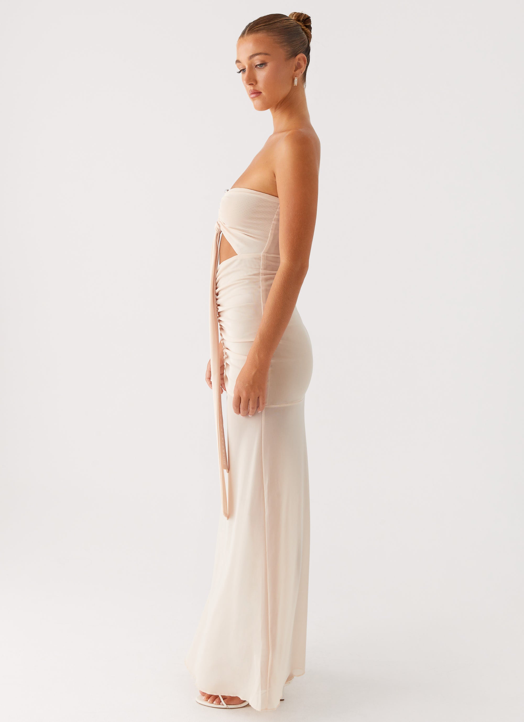 Lovie Maxi Dress - Beige Peppermayo Lovie Maxi Dress - Beige Peppermayo