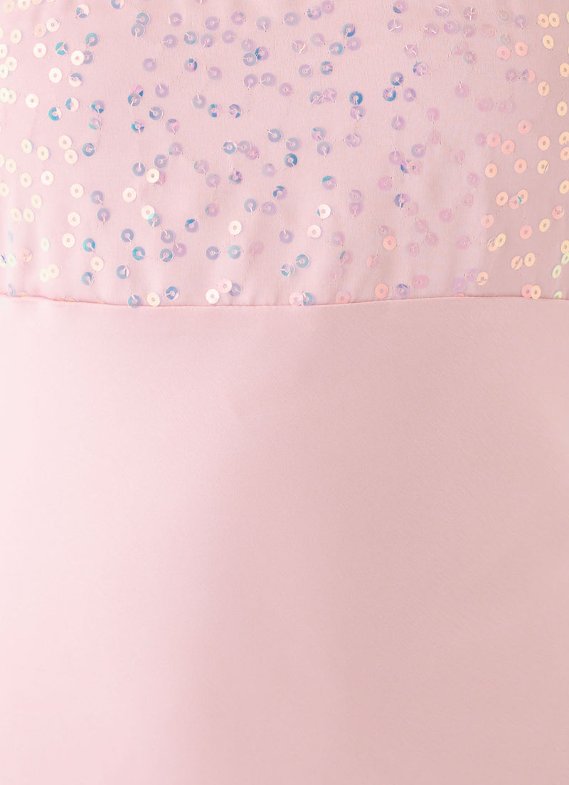Lucienne Strapless Maxi Dress - Pink