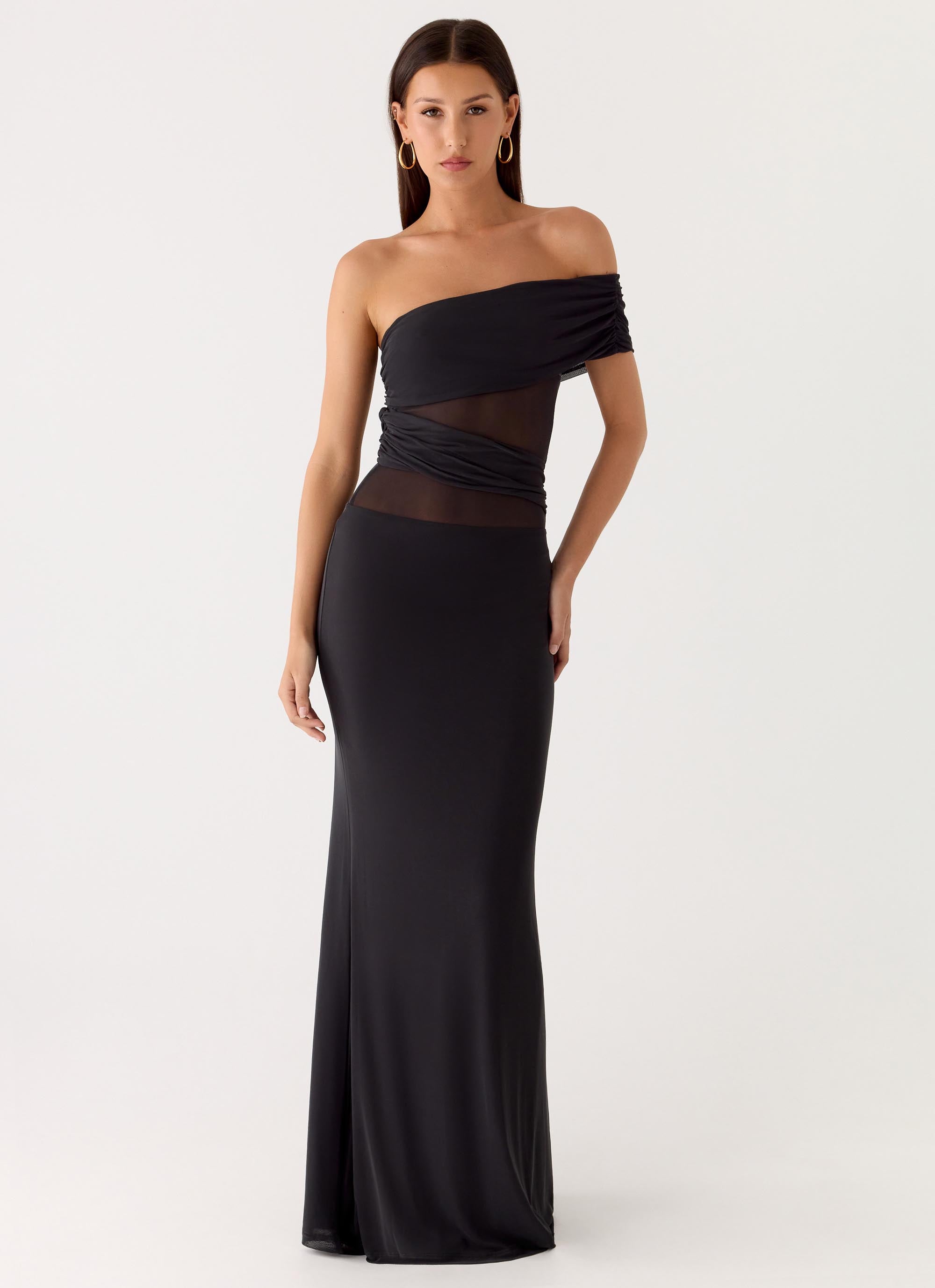 Lumi Maxi Dress - Dark Grey Peppermayo Lumi Maxi Dress - Dark Grey Peppermayo