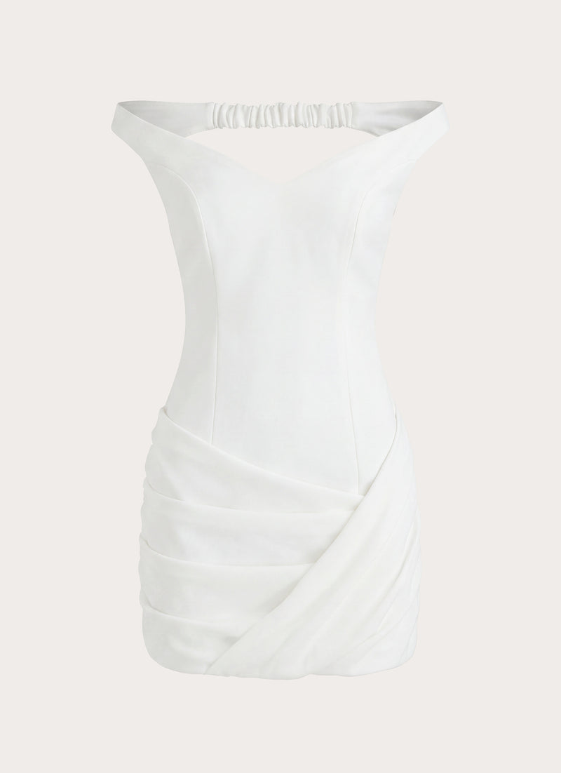 Marlene Mini Dress - White