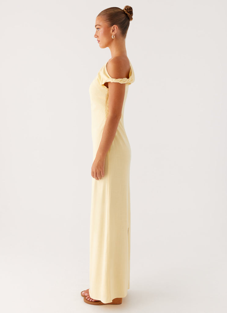 Collective Swimwear - Peppermayo Exclusive Mckenna Maxi Dress - Yellow fourth image