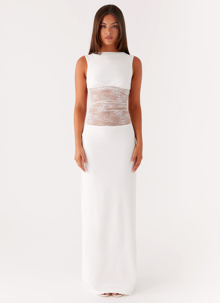 Peppermayo Exclusive Medina Lace Maxi Dress - White - View 3 | Shop Formal Dress