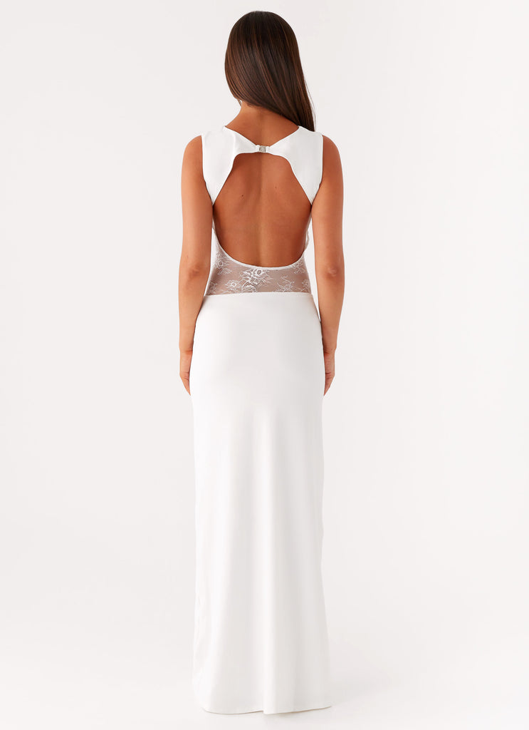 Peppermayo Exclusive Medina Lace Maxi Dress - White - View 5 | Shop Formal Dress
