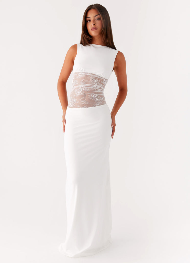 Peppermayo Exclusive Medina Lace Maxi Dress - White - View 2 | Shop Formal Dress