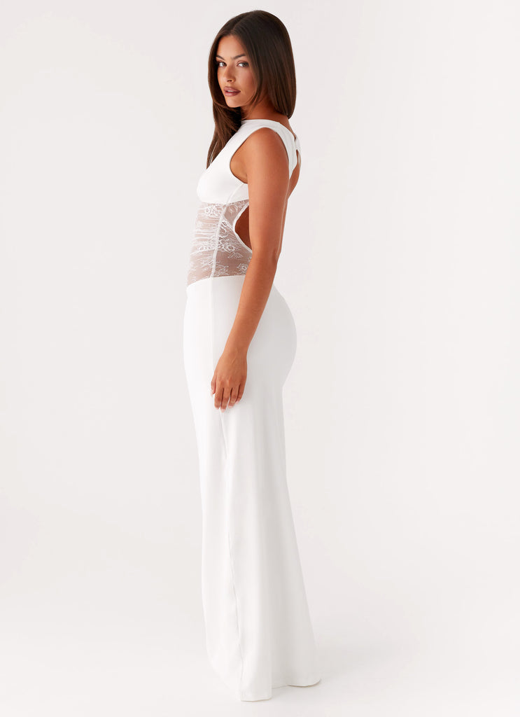 Peppermayo Exclusive Medina Lace Maxi Dress - White - View 6 | Shop Formal Dress