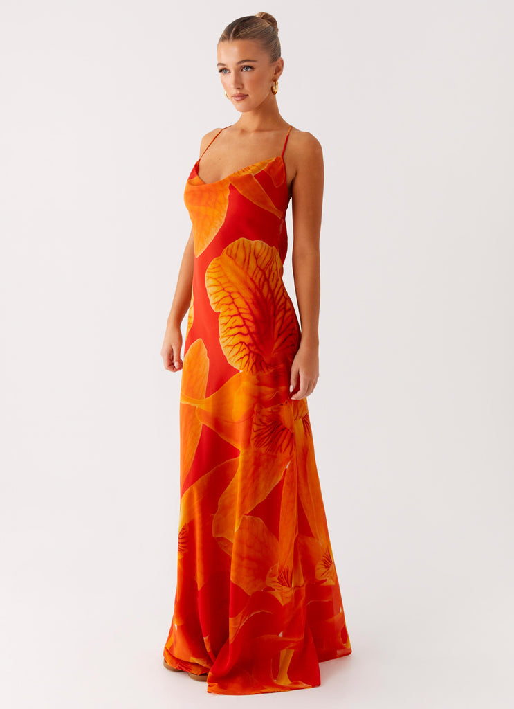 Midafternoon Maxi Dress - Serene Orange