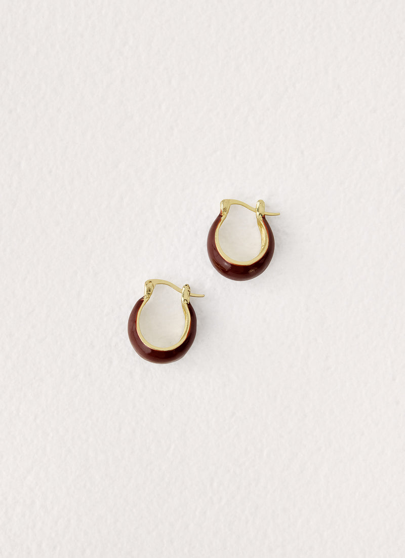 Mocha Dream Earrings - Brown