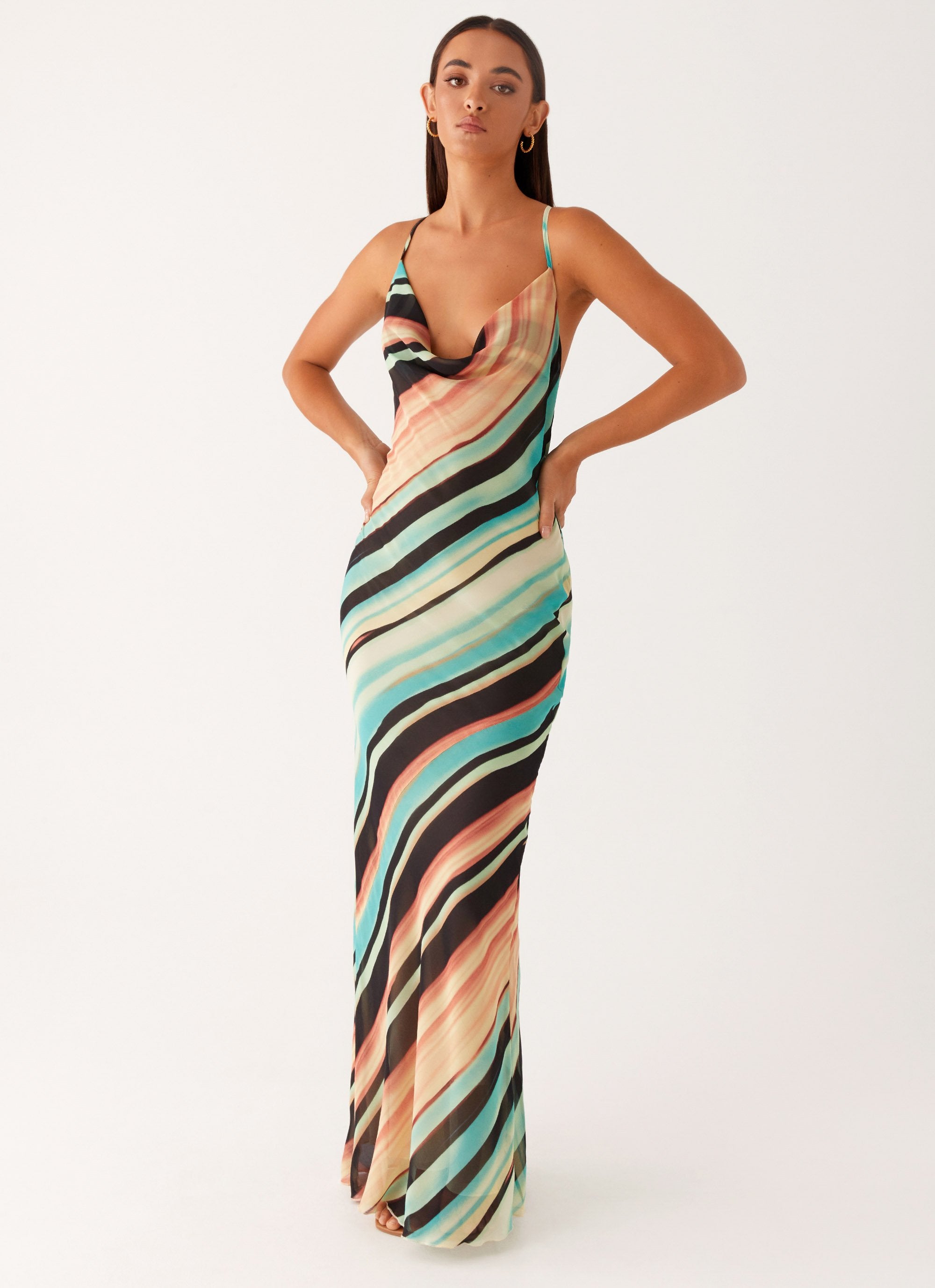 Never Knew Maxi Dress - Stripe Peppermayo Never Knew Maxi Dress - Stripe Peppermayo
