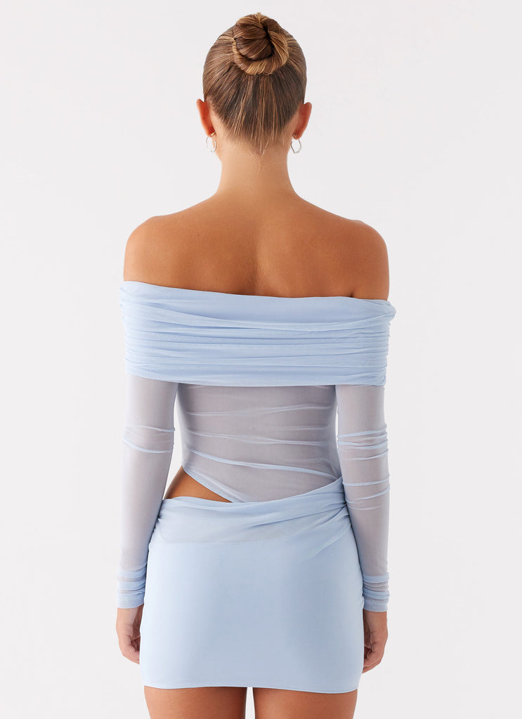 Collective Dress - Peppermayo Exclusive No Doubt Mini Dress - Blue image 6