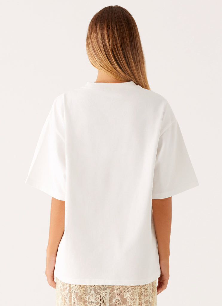 Collective Tops - Peppermayo Exclusive PM Tour Oversized Tee - Pm Tour Print fourth image