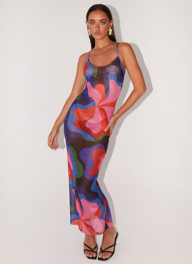 Collective Dress - Peppermayo Exclusive Love On The Run Maxi Dress - Floral Fantasy image 1
