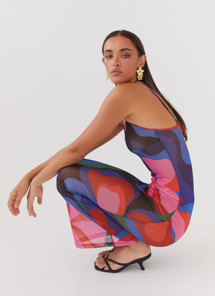 Collective Dress - Peppermayo Exclusive Love On The Run Maxi Dress - Floral Fantasy image 6