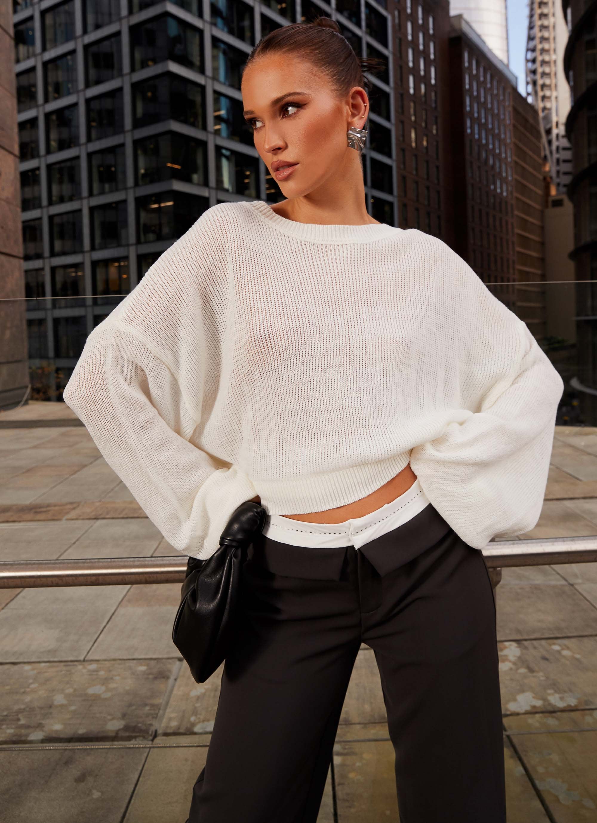 Oversized Sweaters Oversized Knitwear Womens Tyla Oversized