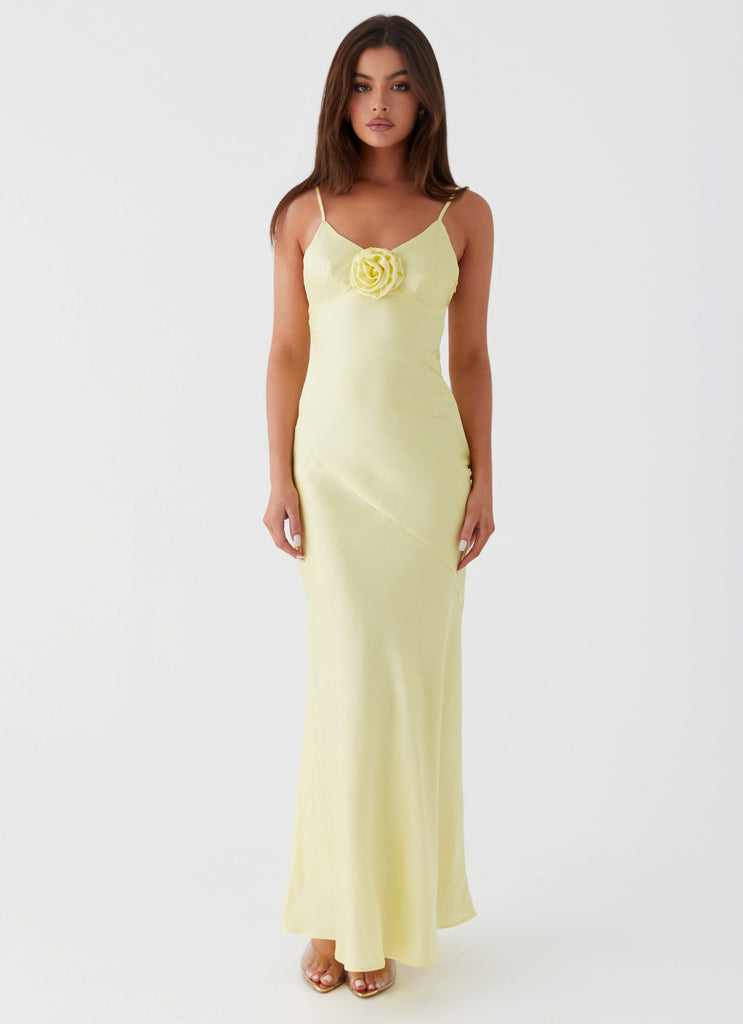 Peppermayo Exclusive Garden Of Eden Maxi Dress - Yellow - View 4 | Shop Formal Dress
