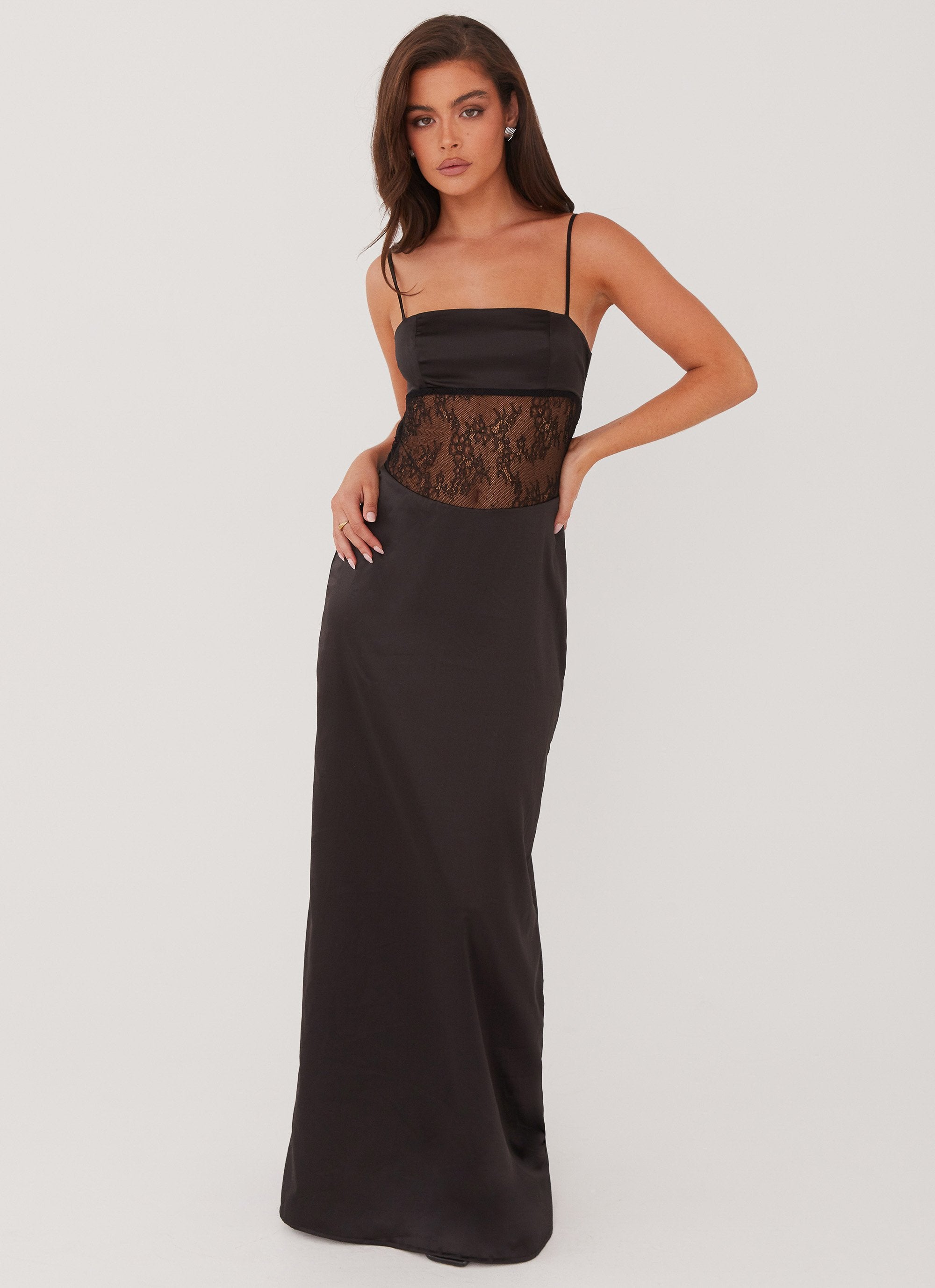 Palais Royale Lace Maxi Dress - Black Peppermayo Palais Royale Lace Maxi Dress - Black Peppermayo