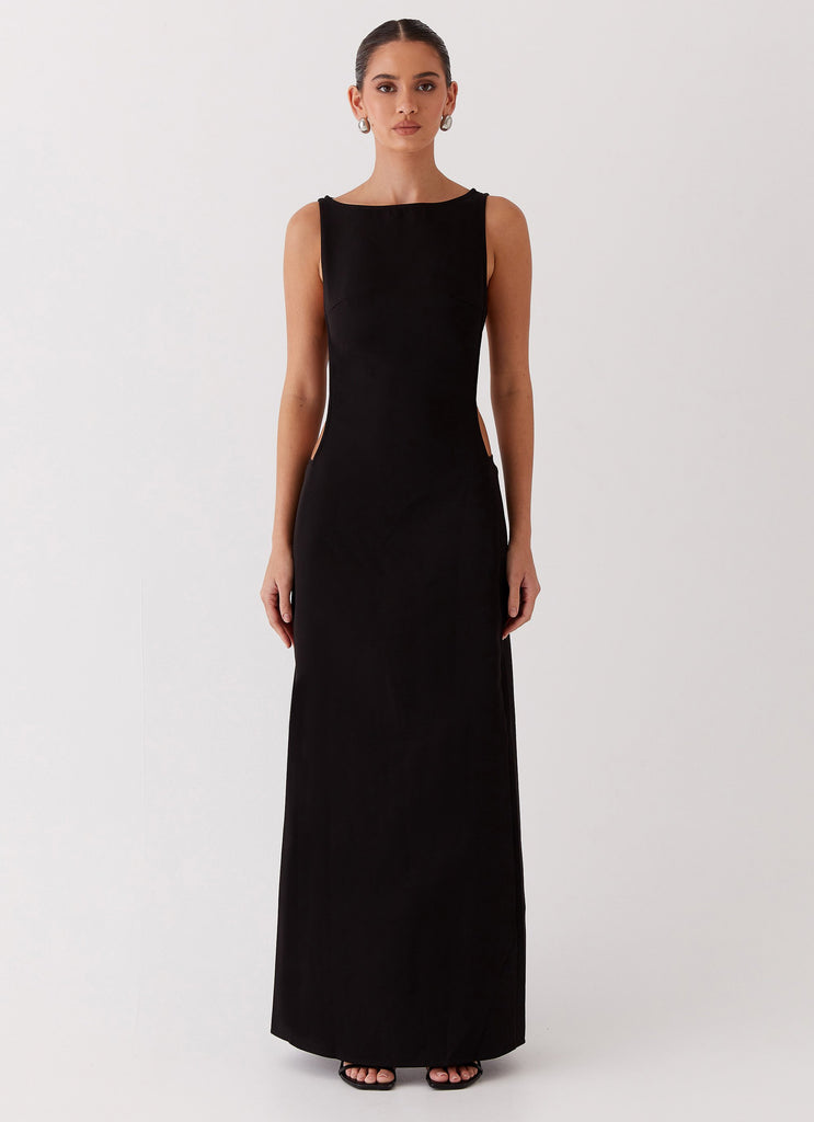 Collective Dress - Peppermayo Exclusive Cherish You Buckle Maxi Dress - Shadow image 3