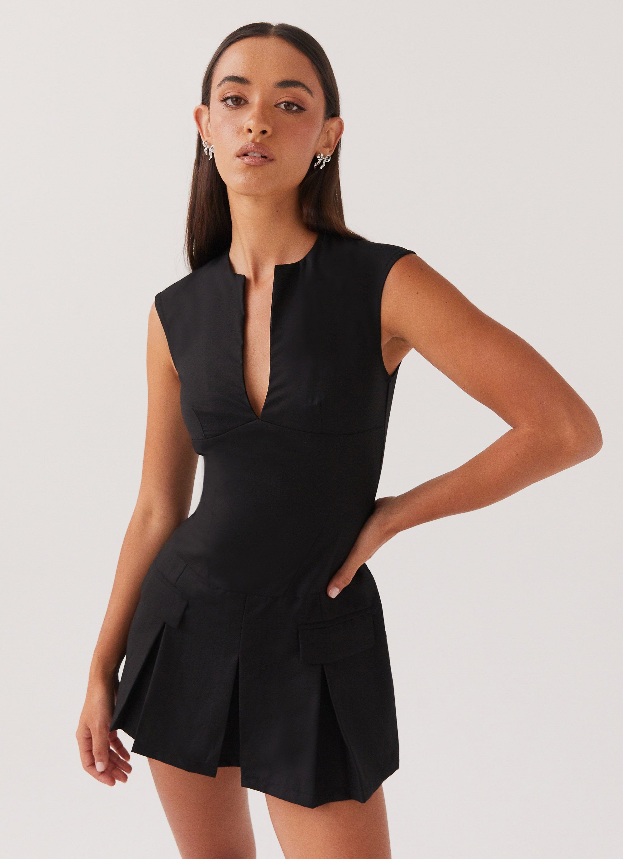 Cassia Mini Dress - Black Peppermayo Cassia Mini Dress - Black Peppermayo