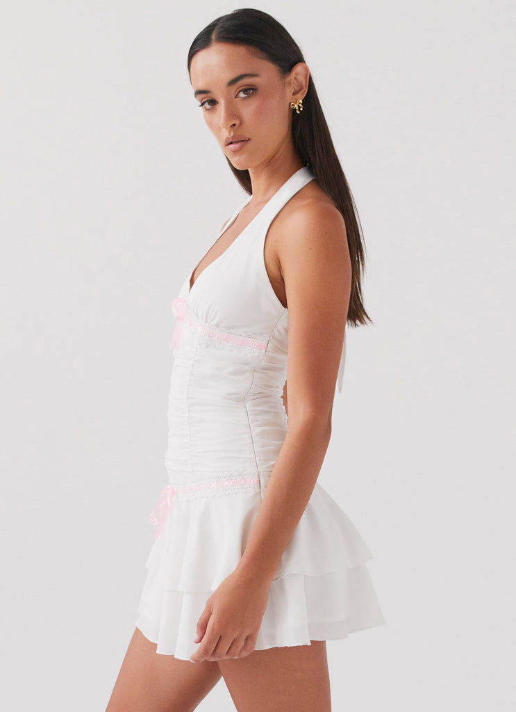 Peppermayo Exclusive Kordyn Mini Dress - White - Image 4