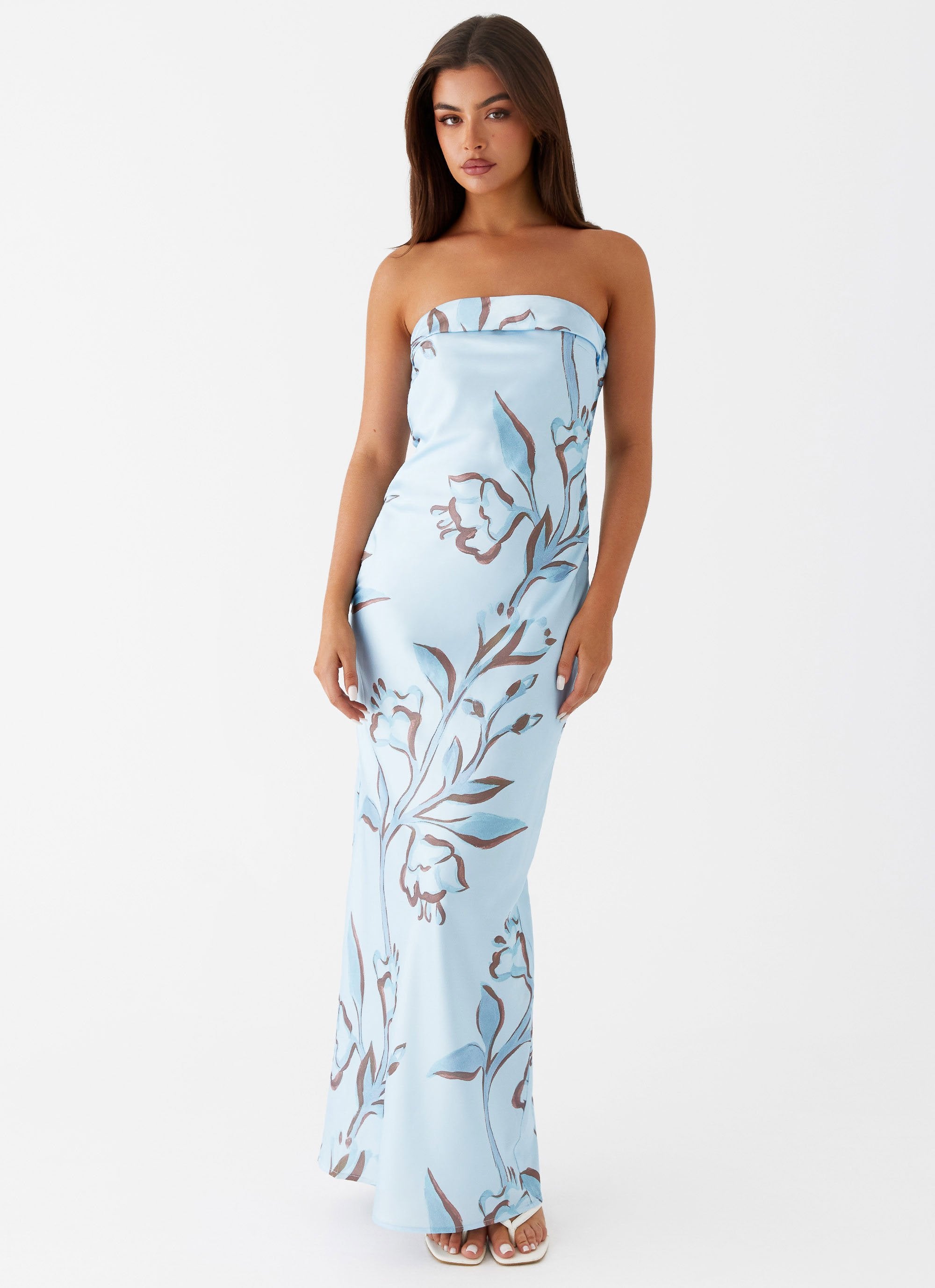 Summer Lover Maxi Dress - Blue Floral Peppermayo Summer Lover Maxi Dress - Blue Floral Peppermayo