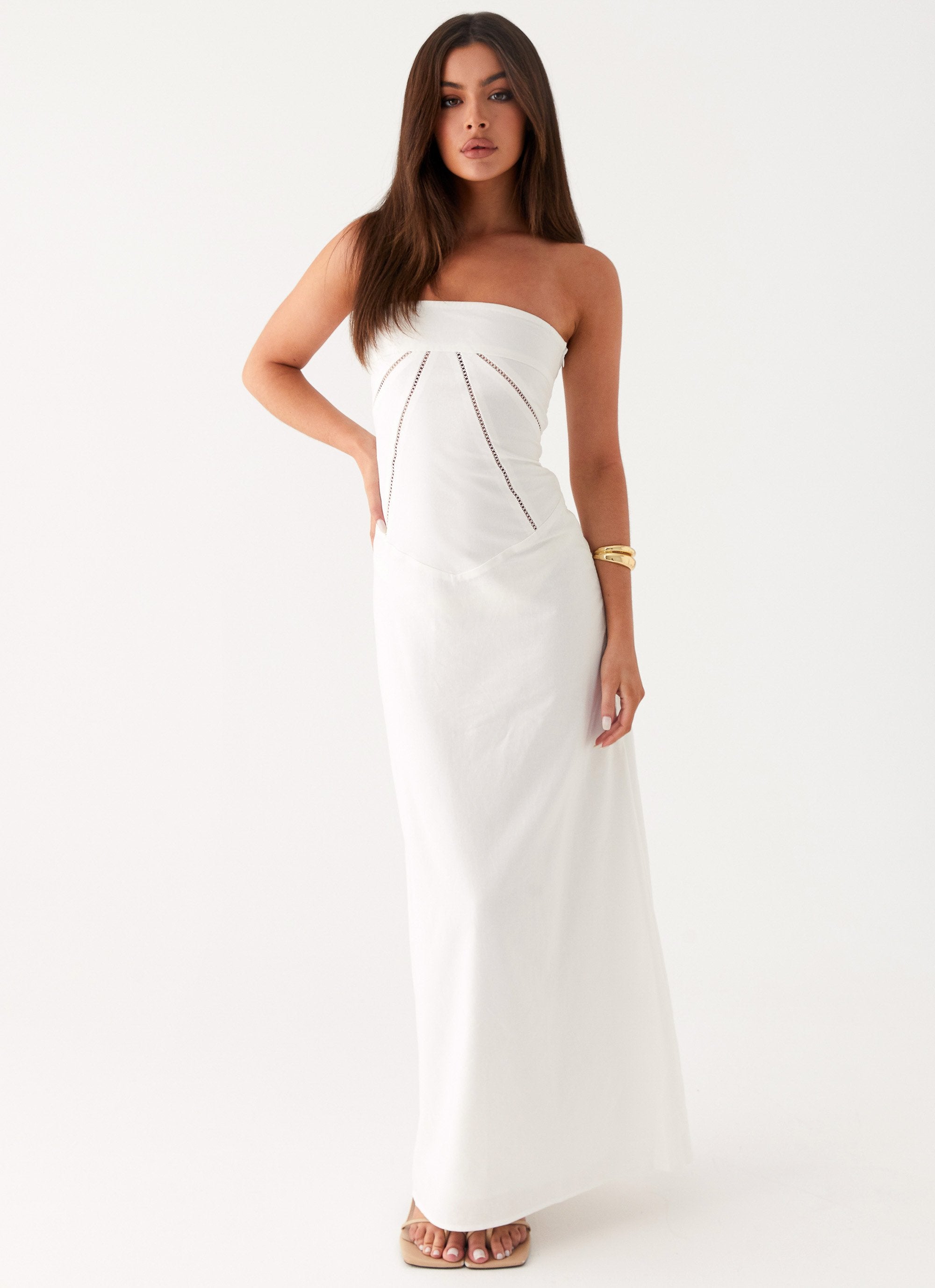 Cerisa Linen Maxi Dress