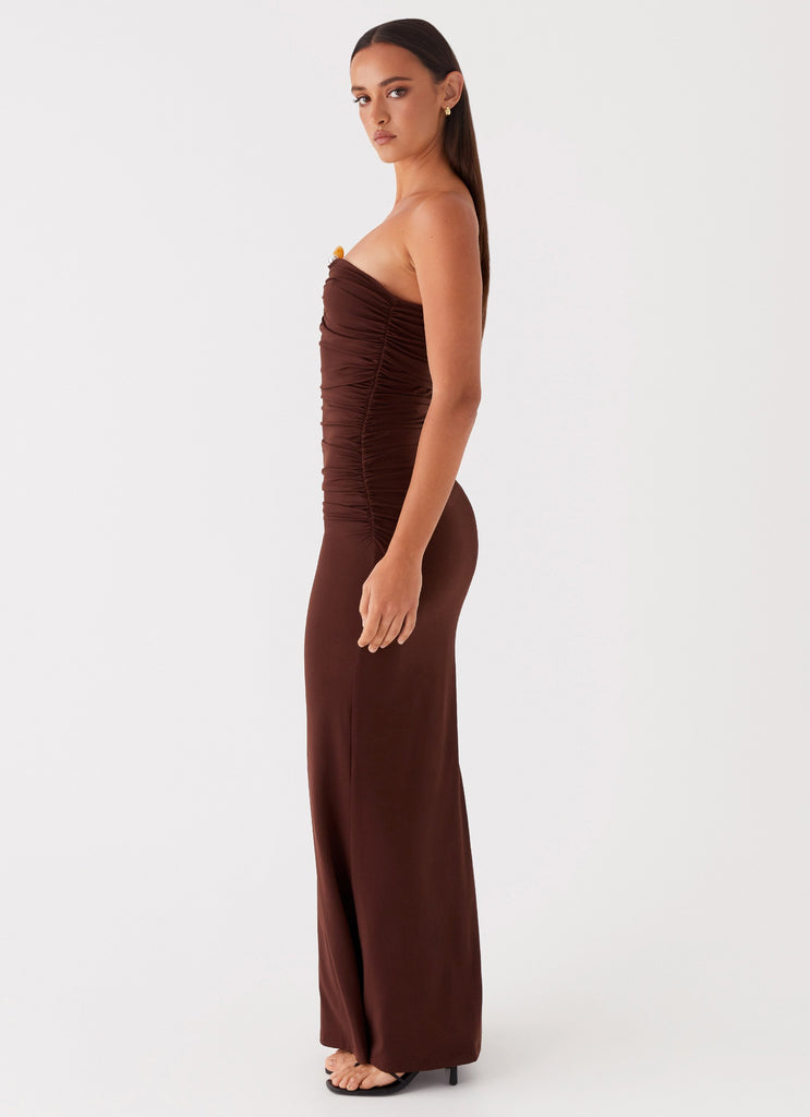 Collective Dress - Peppermayo Exclusive Rudy Maxi Dress - Brown image 4