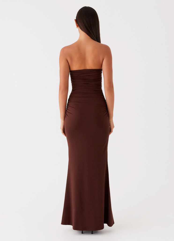 Collective Dress - Peppermayo Exclusive Rudy Maxi Dress - Brown image 5