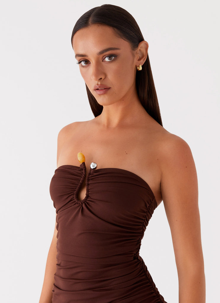 Collective Dress - Peppermayo Exclusive Rudy Maxi Dress - Brown image 6