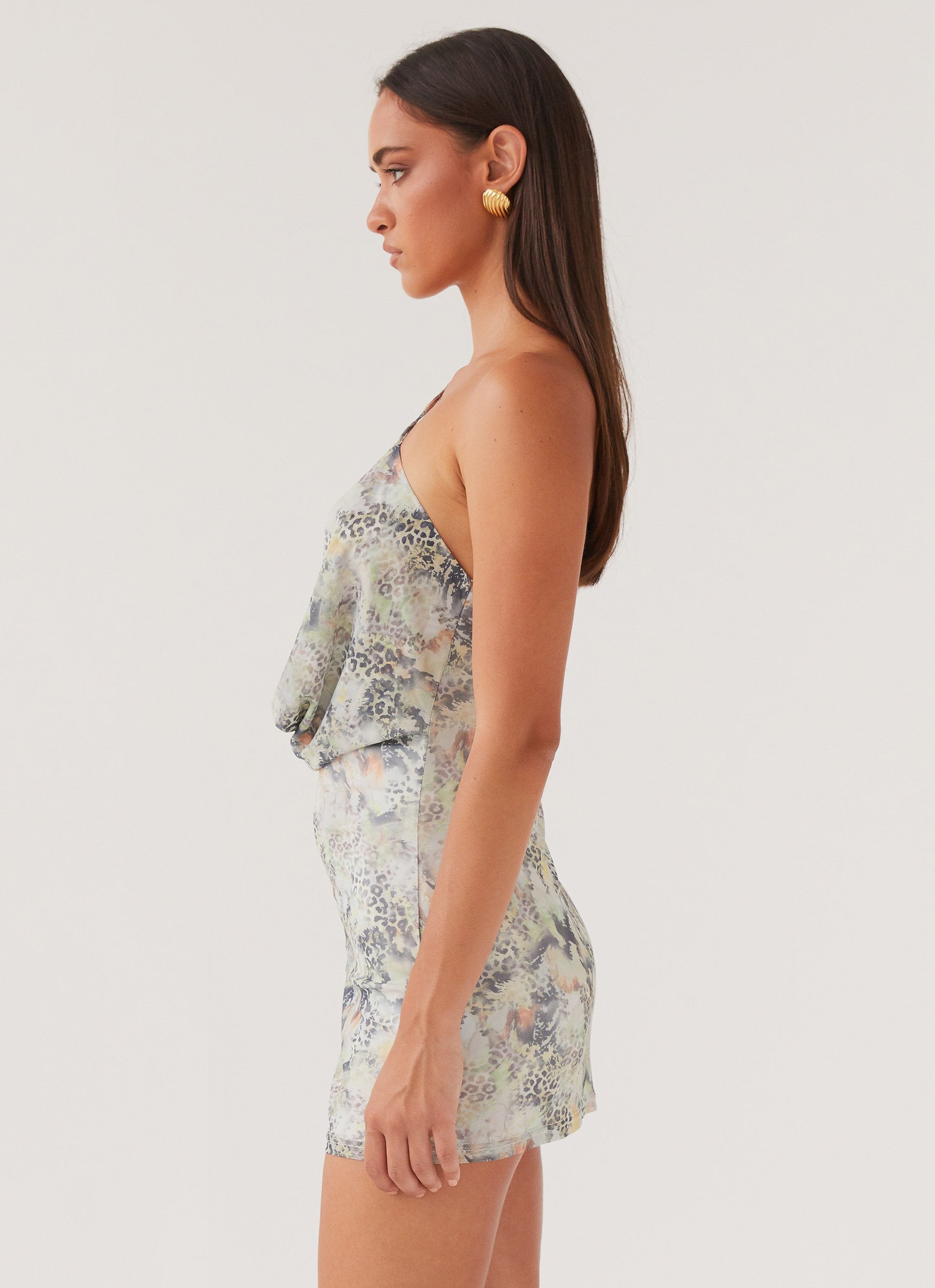 Bohemian Bliss Mesh Mini Dress Leopard Luxe – Peppermayo