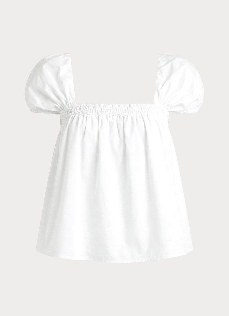 Quinton Top - White