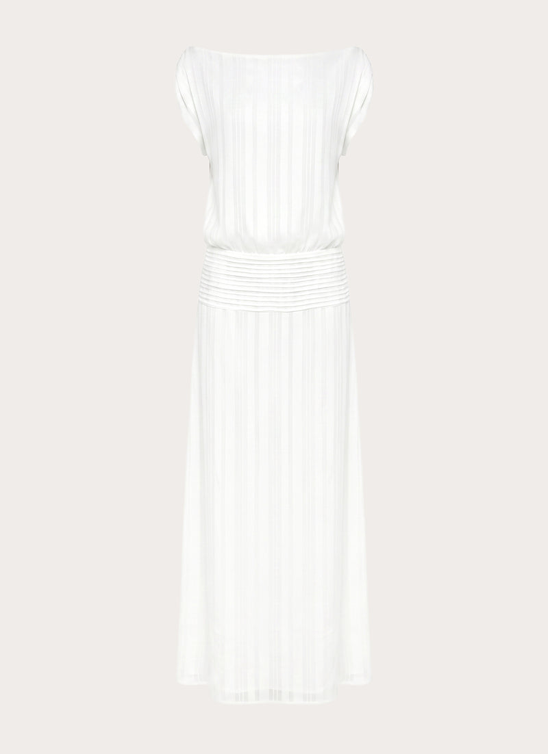 Rexi One Shoulder Maxi Dress - White
